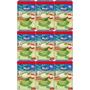Hero Baby Kaşık Maması 250GR Sütlü Meyveli 8 Tahıllı (Avantaj Pk) (9 Lu Set)