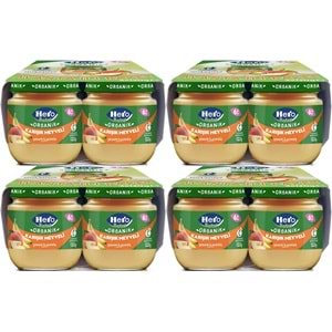 Hero Baby Kavanoz Maması 120GR Avantaj Pk (16 Lı Set) Karışık Meyveli (4PK*4)