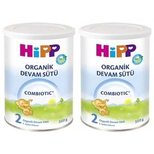 Hipp Organik Combiotic Bebek Sütü 350GR No:2 (2 Li Set)