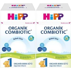 Hipp Organik Combiotic Bebek Sütü 800GR No:1 (0-6 Ay) (2 Li Set)
