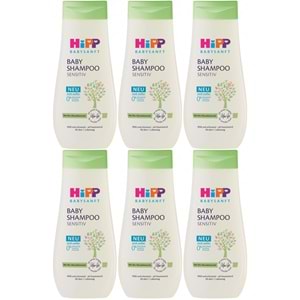 Hipp Babysanft Bebek Şampuanı (Baby Shanmpoo) Sensıtıv 200ML (6 Lı Set)