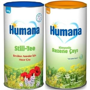 Humana Still Tee 200GR Emziren - Kimyonlu Rezene Bitki Çayı 200GR (Avantaj Pk Karma 2 Li Set)