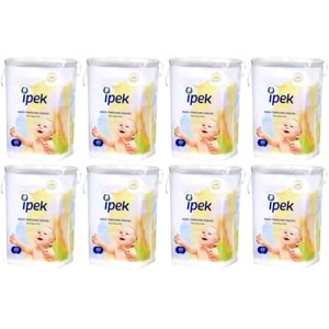 İpek Bebek Temizleme Pamuğu 480 Adet (8Pk*60)