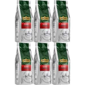 Jacobs Banquet Medium Çekirdek Kahve 1KG (Espresso Beans) (6 Lı Set)