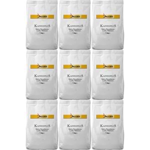 Jacobs Kaffeeplus Kahve Beyazlatıcısı / Süt Tozu 1KG (9 Lu Set)