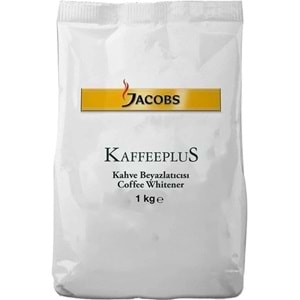 Jacobs Medium Çekirdek Kahve 1KG (Espresso Beans) & Kaffeeplus Süt Tozu 1KG (Karma 12 Li Set)