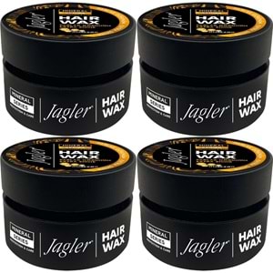 Jagler Süper Wax 150ML Shine Look - Parlak Görünüm (4 Lü Set)