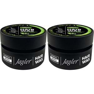 Jagler Süper Wax 150ML Natural Look - Doğal Görünüm (2 Li Set)