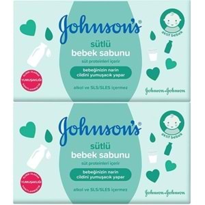 Johnsons Baby Bebek Sabunu 90Gr Sütlü (2 Li Set)