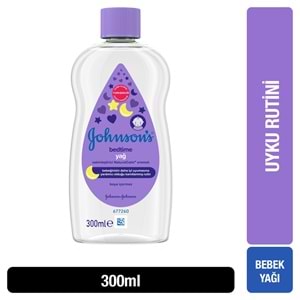 Johnsons Baby Bebek Yağı 300ML Bedtime (Uyku Rutini) (2 Li Set)