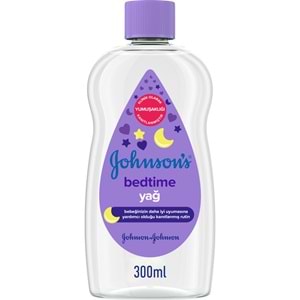 Johnsons Baby Bebek Yağı 300ML Bedtime (Uyku Rutini) (5 Li Set)
