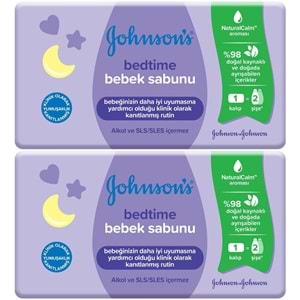 Johnsons Baby Bedtime Natural Bebek Sabunu 90GR (2 Li Set)