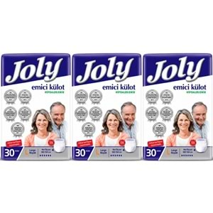 Joly Emici Külot Yetişkin Bezi L - Büyük - Large 90 Adet