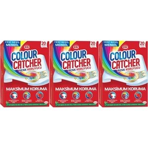 K2R Colour Catcher Renk Koruyucu Mendil 60 Lı Ekonomik Pk (3PK*20)