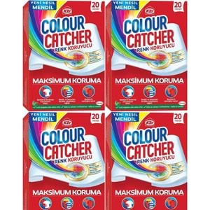 K2R Colour Catcher Renk Koruyucu Mendil 80 Li Ekonomik Pk (4PK*20)