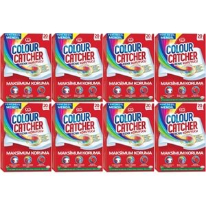 K2R Colour Catcher Renk Koruyucu Mendil 160 Lı Ekonomik Pk (8PK*20)