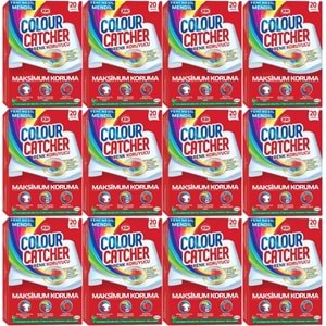 K2R Colour Catcher Renk Koruyucu Mendil 240 Lı Ekonomik Pk (12PK*20)