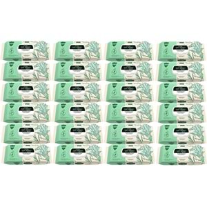 Komili Islak Havlu Mendil 50 Yaprak (24 Lü Set) Çay Ağacı Serisi Antibakteriyel (1200 Yaprak)