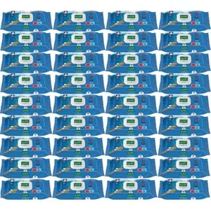 Komili Islak Havlu Mendil 90 Yaprak Okyanus Esintisi (36 Lı Set) Pratik Kapaklı (3240 Yaprak)