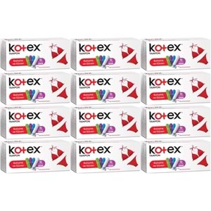 Kotex Tampon Süper 192 Li Set (12PK*16)
