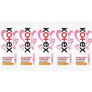 Kotex Aplikatörlü Tampon Normal 40 Lı Set (5PK*8)