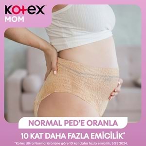 Kotex Mom Lohusa Külodu - Külot Bez L - Large - Büyük / XL - Extra Large - 72 Li Set (9PK*8)