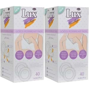 Lux Göğüs Pedi 80 Adet (2PK*40)