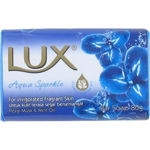Lux Sabun 80GR Aqua Sparkle (Su Gibi Işıltı) (18 Li Set)