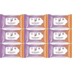 Lux Makyaj Temizleme Mendili Havlu 180 Yaprak (9PK*20)