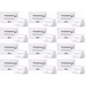 Mandaş Tommee Tippee Twist & Click Çöp Poşeti Tam Uyumlu Yerli (3 Lü Yedek Set) KOVASIZ (12 Li Set)