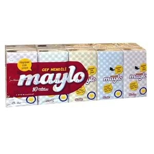 Maylo Cep Kağıt Mendil 60 Lı Set (6PK*10)