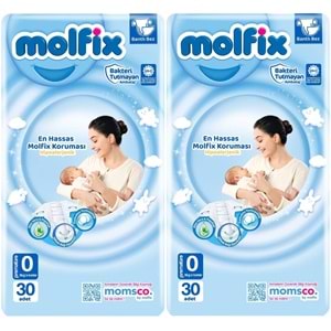 Molfix Bebek Bezi Ekonomik Beden:0 (0-3KG) Prematüre 60 Adet