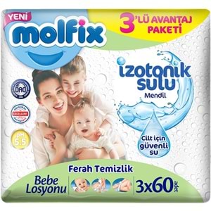 Molfix Külot Bebek Bezi Beden:6 (15+Kg) Extra Large 86 Adet Ultra Avantaj Pk + 3 Adet Islak Mendil
