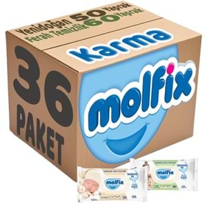 Molfix Islak Havlu Mendil İzotonik Karma 36 Lı Set (Yeni Doğan-Ferah Temizlik)