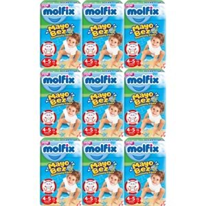 Molfix Swimming Pants (Mayo Bez) Beden:4-5 (9-15Kg) 99 Adet