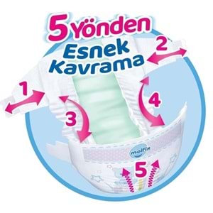 Molfix Bebek Bezi Beden:6 (15+Kg) Extra Large 310 Adet Mega Ultra Fırsat Pk