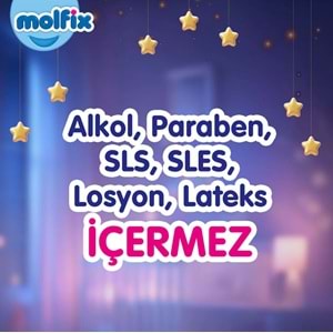 Molfix Tatlı Rüyalar Bebek Bezi 5 Beden 11-18 KG Junior 348 Adet Ekstra Fırsat Pk