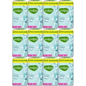 Molped Antibakteriyel Hijyenik Ped Uzun 240 Adet Süper Ekonomik Pk (12PK*20)