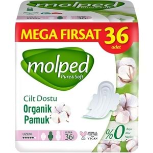 Molped Pure&Soft Hijyenik Ped Uzun 108 (3PK*36) Adet Mega Pk