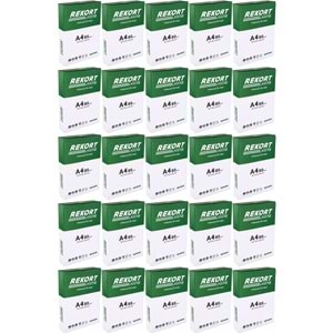 Mopak Rekort A4 80GR/M2 Fotokopi Kağıdı 12500 Adet (25PK*500)