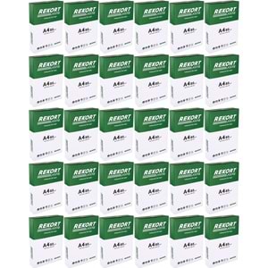 Mopak Rekort A4 80GR/M2 Fotokopi Kağıdı 12500 Adet (30PK*500)