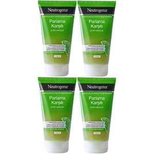 Neutrogena Parlama Karşıtı Yağsız Peeling Jel 150ML (4 Lü Set)