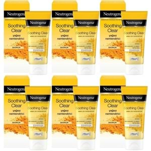 Neutrogena Soothing Clear Yağsız Nemlendirici 75ML (6 Lı Set)