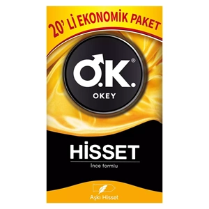 Okey Prezervatif 120 Adet Hisset Ekonomik Pk (6PK*20)