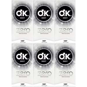 Okey Prezervatif 120 Adet Zero (Ekstra İnce Formlu) Ekonomik Pk (6PK*20)