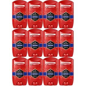 Old Spice Captain Stick Roll-On Men/Erkek Deodorant 50ML (12 Li Set)