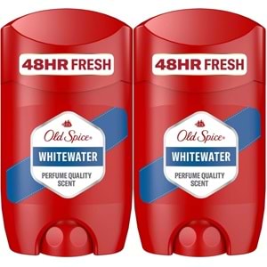 Old Spice WhiteWater Stick Roll-On Men/Erkek Deodorant 50ML (2 Li Set)