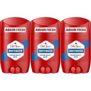 Old Spice WhiteWater Stick Roll-On Men/Erkek Deodorant 50ML (3 Lü Set)