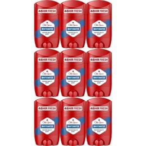 Old Spice WhiteWater Stick Roll-On Men/Erkek Deodorant 50ML (9 Lu Set)
