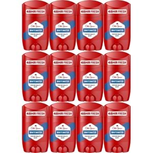 Old Spice WhiteWater Stick Roll-On Men/Erkek Deodorant 50ML (12 Li Set)